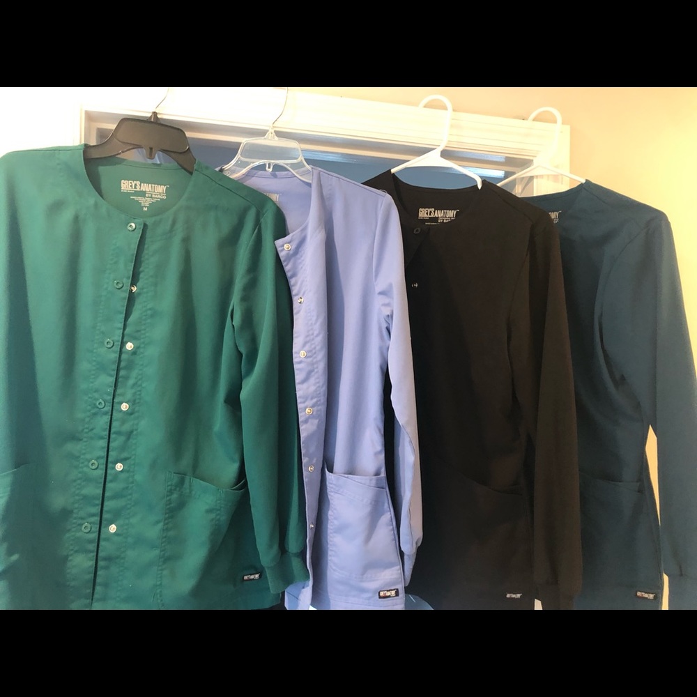 Greys Anatomy scrub jackets